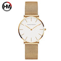 Drop Shipping A++++ Quality Stainless Steel Band Japan Quartz Movement Waterproof Women Full Rose Gold Ladies Luxury Wrist Watch